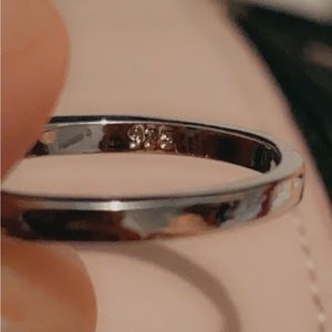 925 Sterling Silver Black Black Star Sapphire ring Sz7